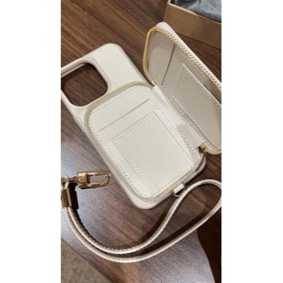 New iPhone 14 Pro Wallet Case with Card Holder, Zipper RFID Blocking iPhone Case - Picture 2 of 2